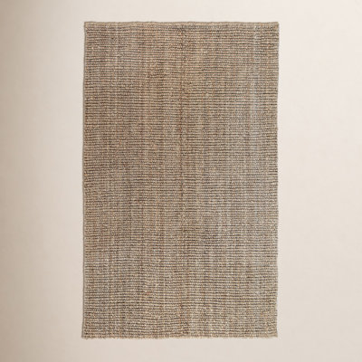 Dickie Natural Hand-Woven Jute Rug