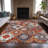 Machine Washable Indoor/Outdoor Xhevrie Paprika Rug-112127316