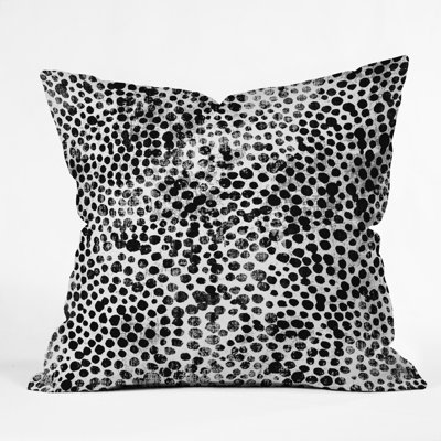 Susanne Kasielke Dotted Circles Throw Pillow