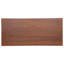 Table de salle à manger 78 po rectangulaire avec tréteaux doubles-124558951