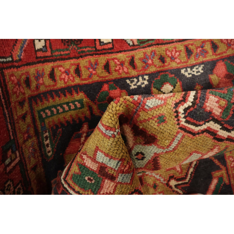 Tapis de couloir vibrant traditionnel