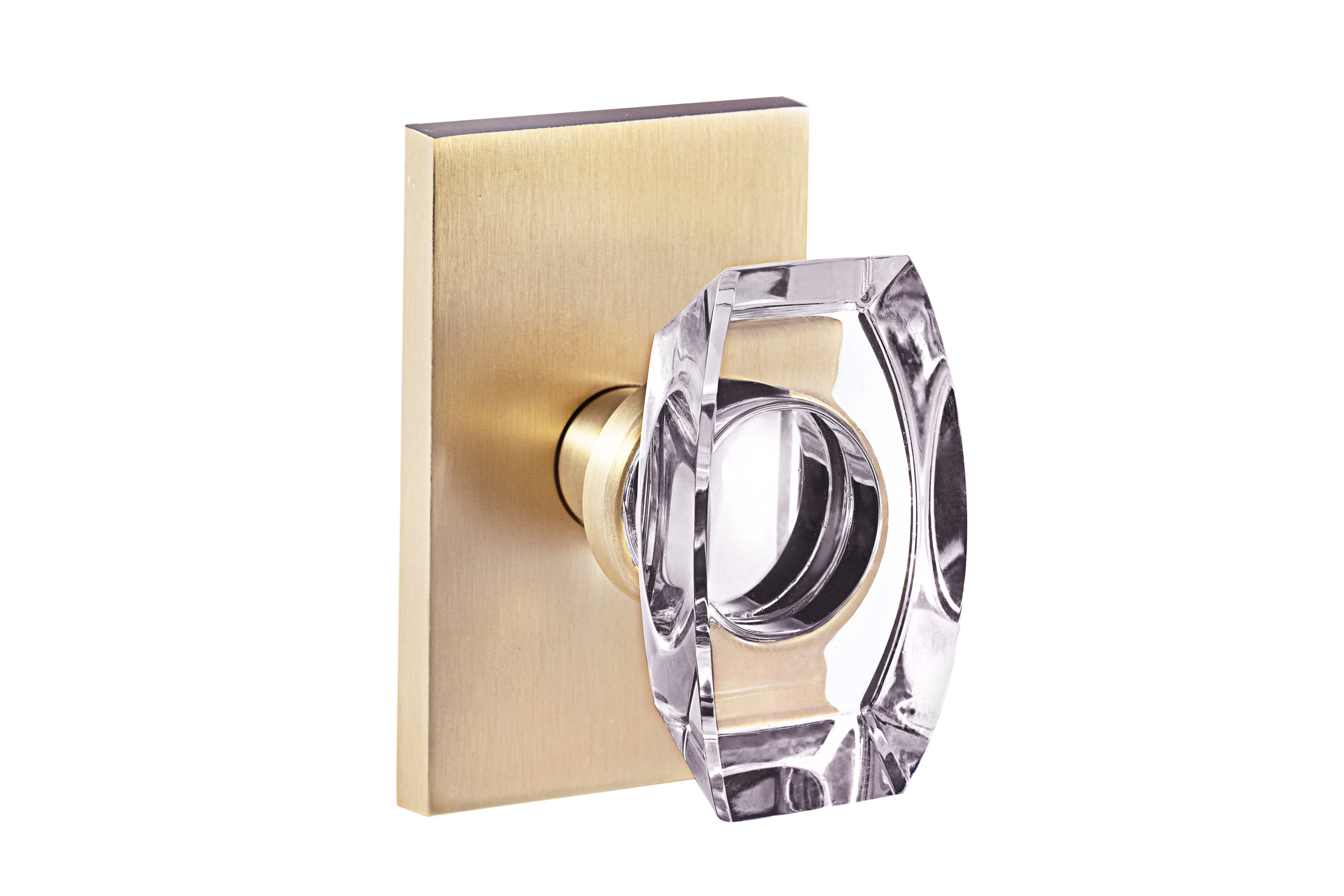 KIVLO Door Knob with Lucent Rosette | Wayfair