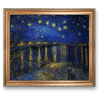 " Starry Night Over The Rhône " by Vincent Van Gogh