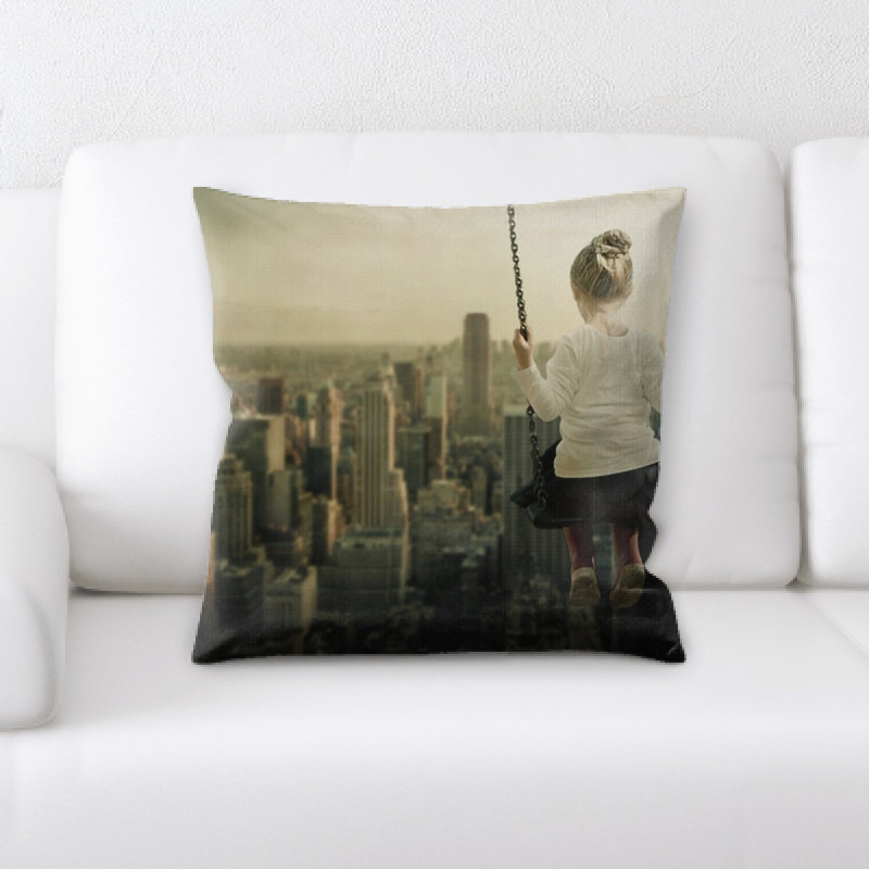 Coussin de fille fille