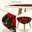 Ensemble de 2 tables basses gigognes Triangle