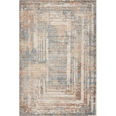  Tapis rustique à bordure Elaria