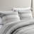 Rhodes Cotton Blend Striped Duvet Cover Set-1816810574