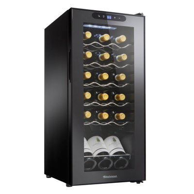 Wine Enthusiast Single Zone 13.75 " Freestanding 18 Bottle Wine Refrigerator