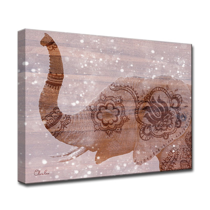 «Wild Zen I» par Retirer Olivia Rose - impression sur toile tendue, H 30 po x l 40 po