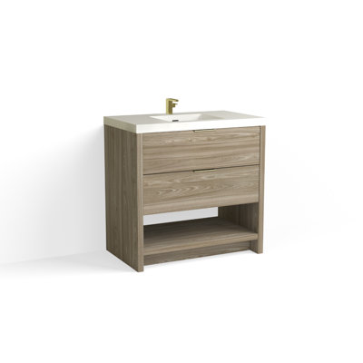 Vue 36" W Freestanding Single Bathroom Vanity