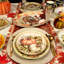 Ensemble de 4 assiettes à salade Autumn Breeze