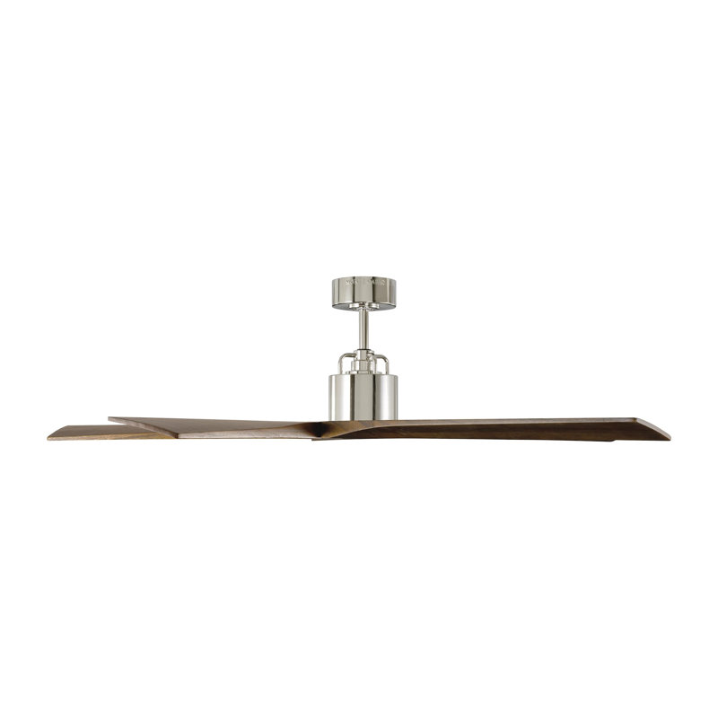 Aspen, Matte White with Matte White Blades, 70" Wide