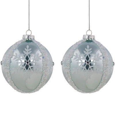 4'' Glass Ball Ornament