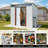 6 ft. x 5 ft. Outdoor Metal Storage Shed with Sliding Doors-123386291-123386290