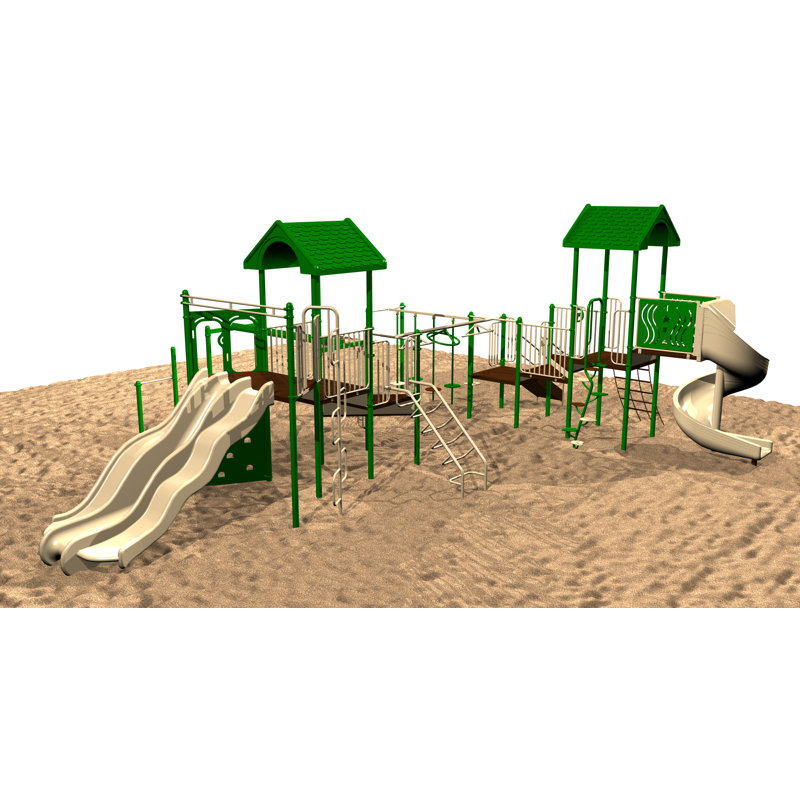 Playsystem, Vert, brun clair et brun