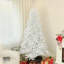 Arbre de Noël artificiel de 9 pi de hauteur, arbre de Noël non éclairé avec 2132 pointes de branches, ouverture automatique, base en acier, décoration des Fêtes pour le bureau personnel-118034235-118034236