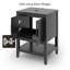 Ensemble de meuble-lavabo simple 24 po avec lavabo vasque, robinet et drain Sharee, assemblage requis-1965621661