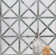 Verdant Green Geometrica Pattern 12" X 12" Polished Marble Mosaic Tile