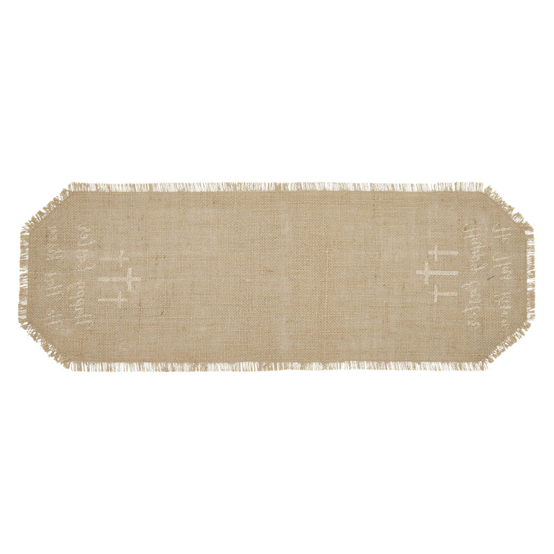 Tapis de jute Joyeuses Pâques Celebrate Grace, Rectangle 24 po