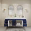 Ensemble de meuble-lavabo double 70,8 po-70381340