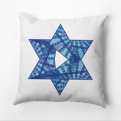 Hanukkah Reversible Throw Pillow