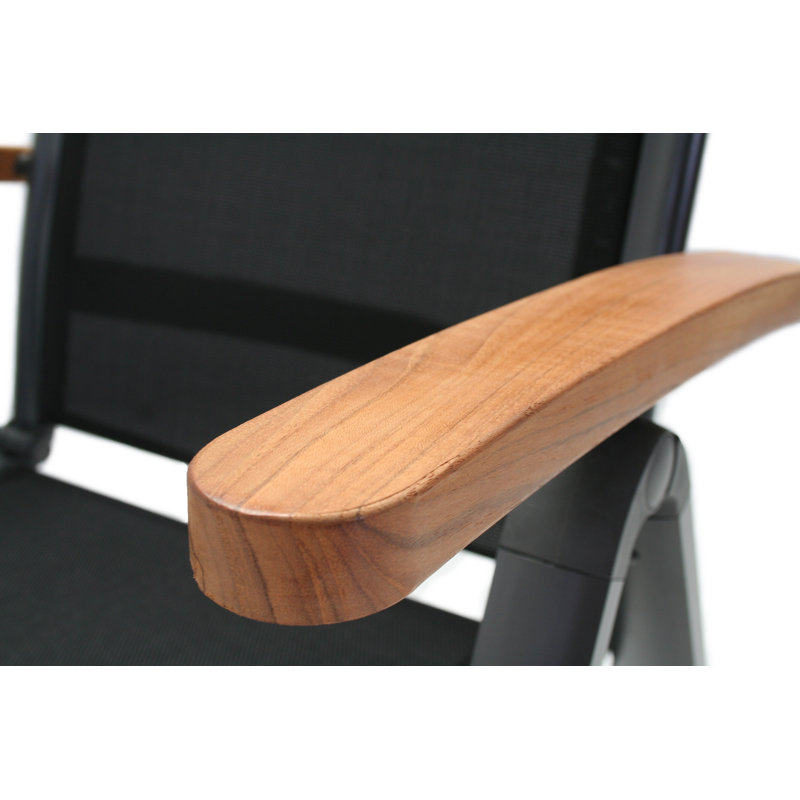 Sandhill Folding Patio Dining Armchair with Cushion
