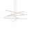 Stix 6 - Light LED Chandelier