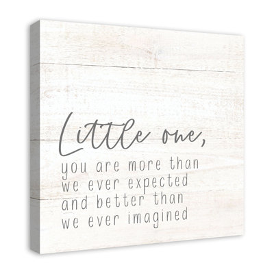 Art sur toile little one O'Toole