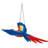 Scarlet Parrot Flying Statue