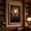 Art antique sur toile, "Tronc d'arbre antique"-1039451895