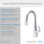 Vaughn® Single Handle Pull-Down Kitchen Faucet 1.75Gpm Stainless Steel-59240579