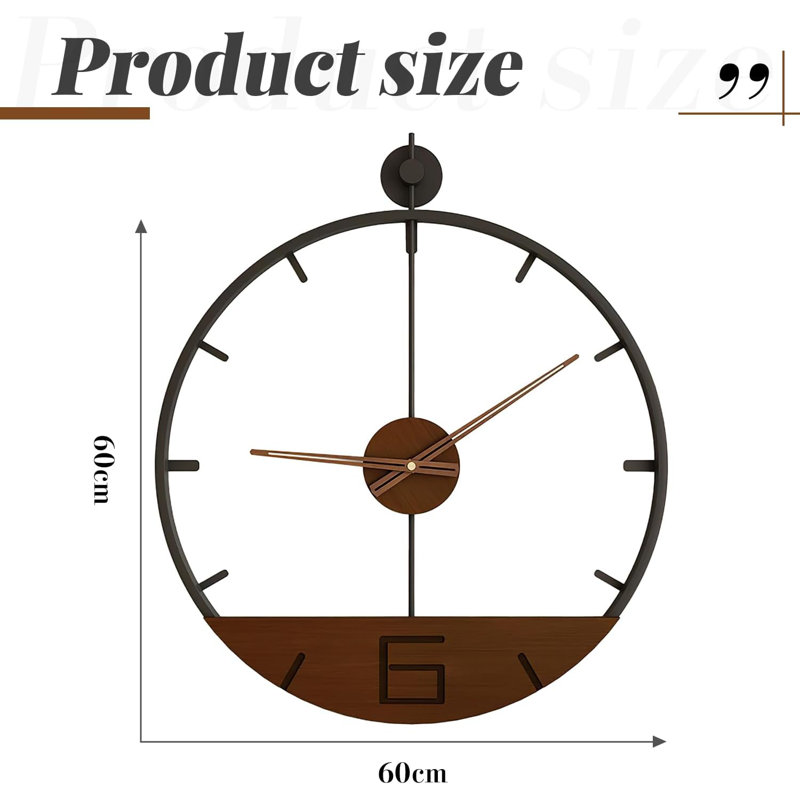 Metal Wall Clock