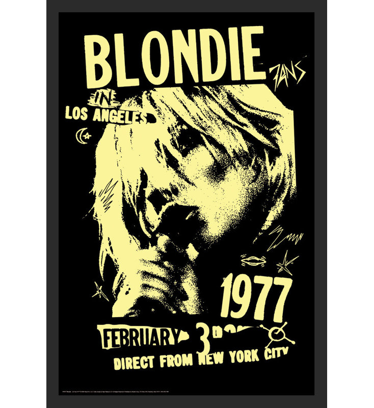 " Blondie LA Tour 1977 " Print