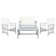 Calhoun Acacia 4 - Person Patio Conversation Sets with Cushions