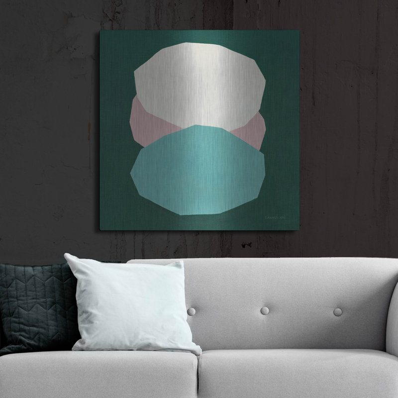  «Trio» par Danhui Nai, art mural en métal