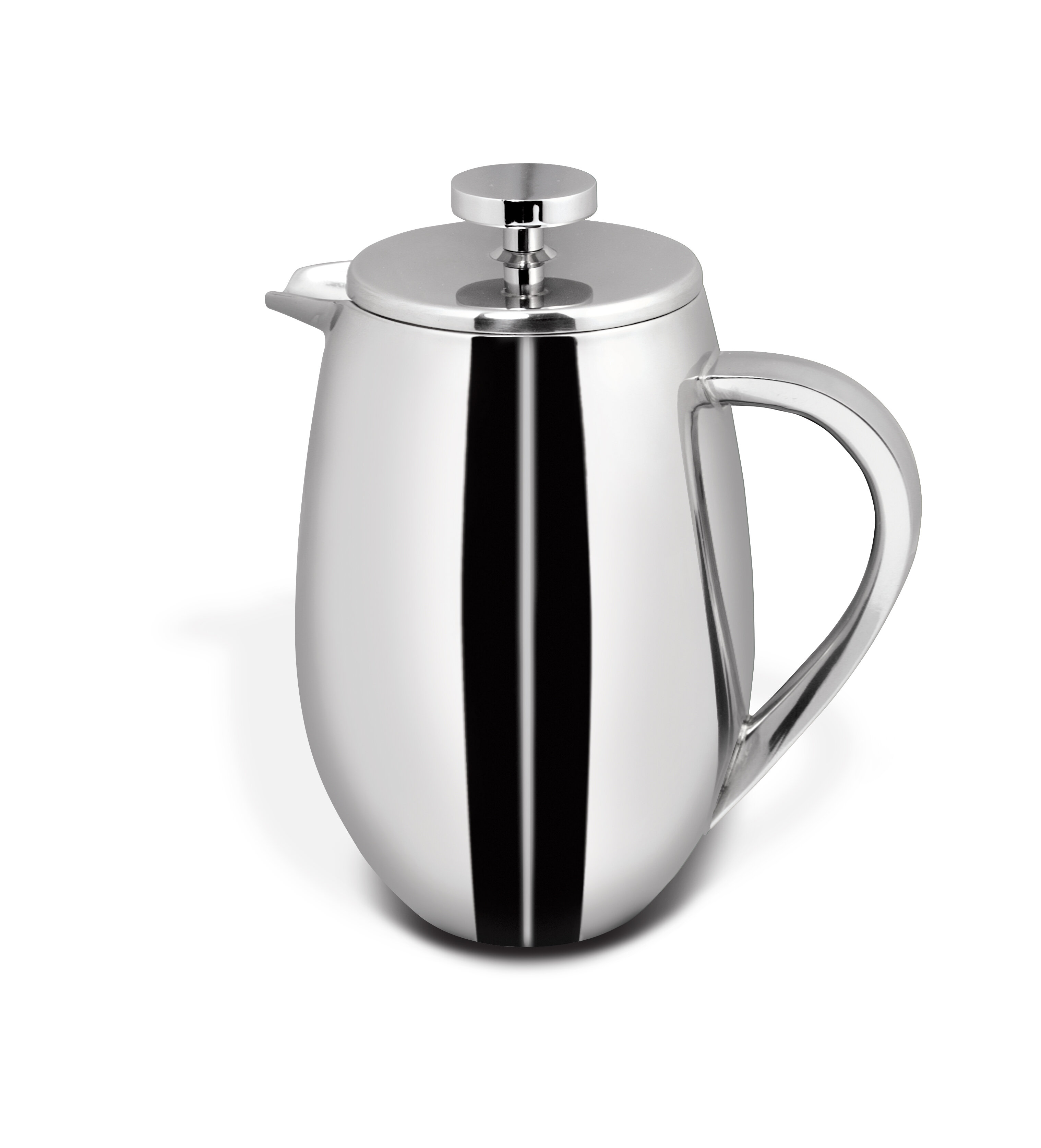 Belwares Stainless Steel French Coffee Press, With Double Wall and
