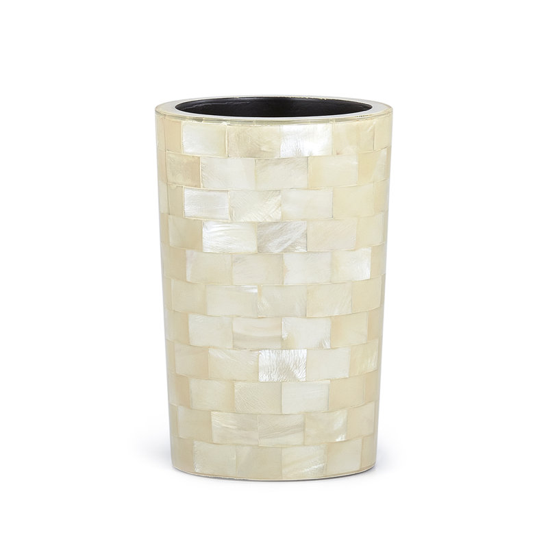 White Agate Toothbrush Holder