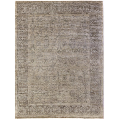 Antique'd Oriental Area Rug