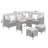 Wicker 7 - Person Garden Lounge Set with Cushions-1680783194