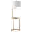 Christfriede 57'' Gold Tray Table Floor Lamp