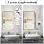 Leonne W H Frameless Medicine Cabinet Mirror 3 Fixed-939248642
