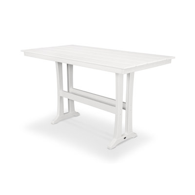Table de salle à manger à tréteaux Farmhouse