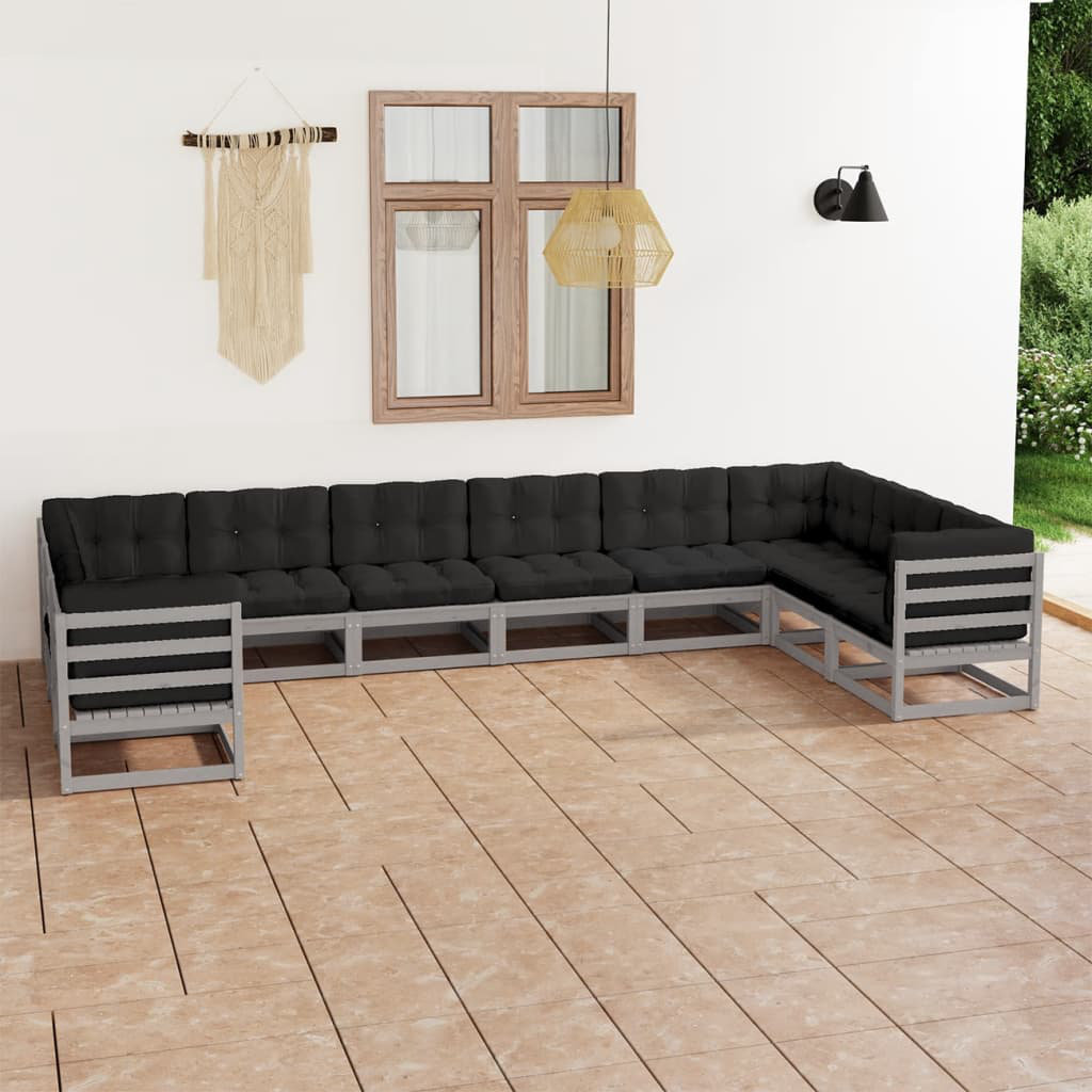 Gartensofa Huginn mit Kissen