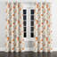 Rideaux en velours Modern - Rideau à œillets orange et terre cuite - 1 panneau-8902403-8902407