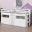 Lit mezzanine avec 4 tiroirs, sous l'armoire et les tablettes-1433580066