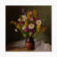 Nature morte bouquet de fleurs d'été - reproduction traditionnelle sur bois-1058105342-1058105288