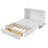 Queen Size Mobile Murphy Bed With Drawer