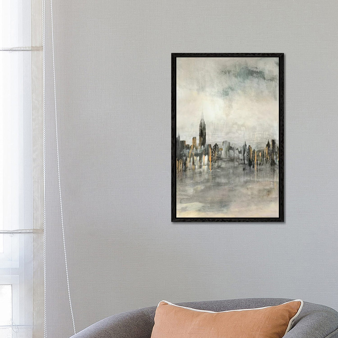 City Lights von Susan Jill - Galerie-umwickelte Leinwand Giclée auf Leinwand