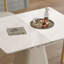 7-Piece Retractable Dining Table Set, Expandable Table With 6 Chairs For Small Apartments