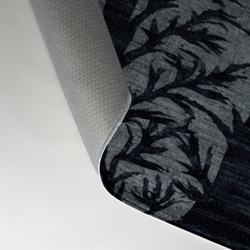 Tapis intérieur et extérieur gris Nature, Rectangulaire 3 pi x 5 pi